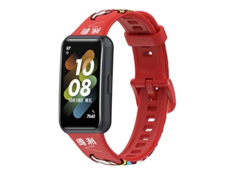 Correa TPU + PU ajustable para Huawei Band 7 - danza del león
