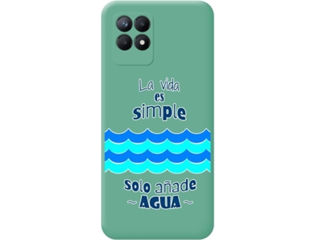 Carcasa Realme 8i TUMUNDOSMARTPHONE Agua Verde