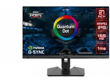 Monitor Gaming MSI MAG274QRF-QD (27'' - 1 ms - 165 Hz - FreeSync)