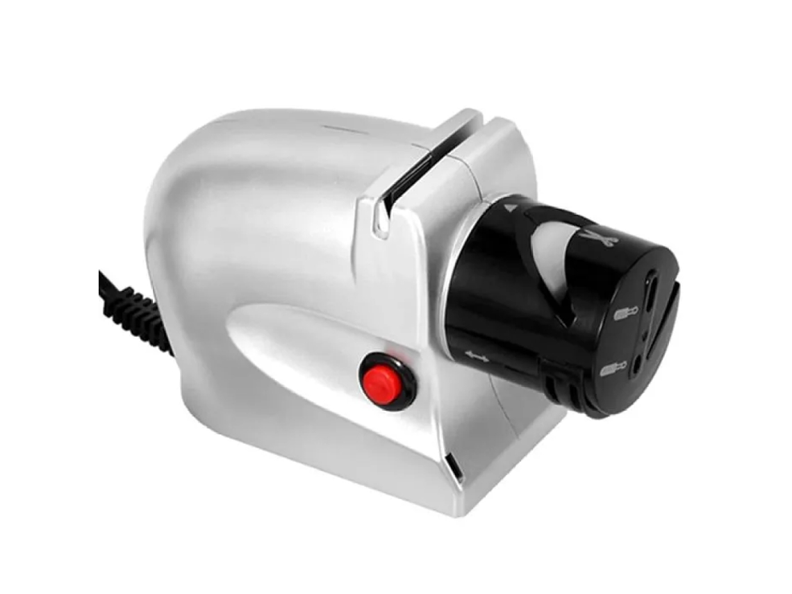 MEOIRUERY Afilador Eléctrico Multifuncional Mini Piedra de Afilado Destornillador Herramienta Doméstica Afilado de Cuchillos Dese