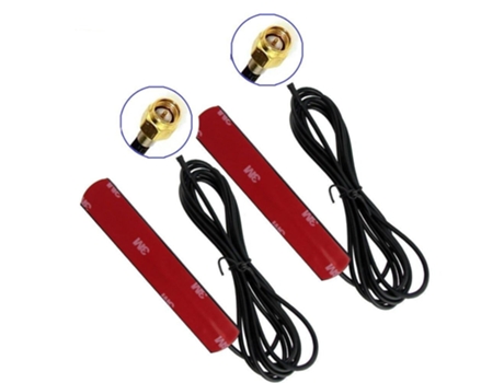 Antenna Wi-Fi Patch Cable Extension connector For SLOWMOOSE Modem Router (2Pcs-Sma-M-3 Meters)