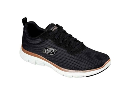 Zapatillas SKECHERS Flex Appeal 40 Mujer (37,5 eu - Negro)