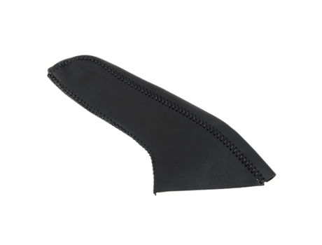 Funda protectora de cuero con funda de freno de mano cosida a mano[Línea Negro]