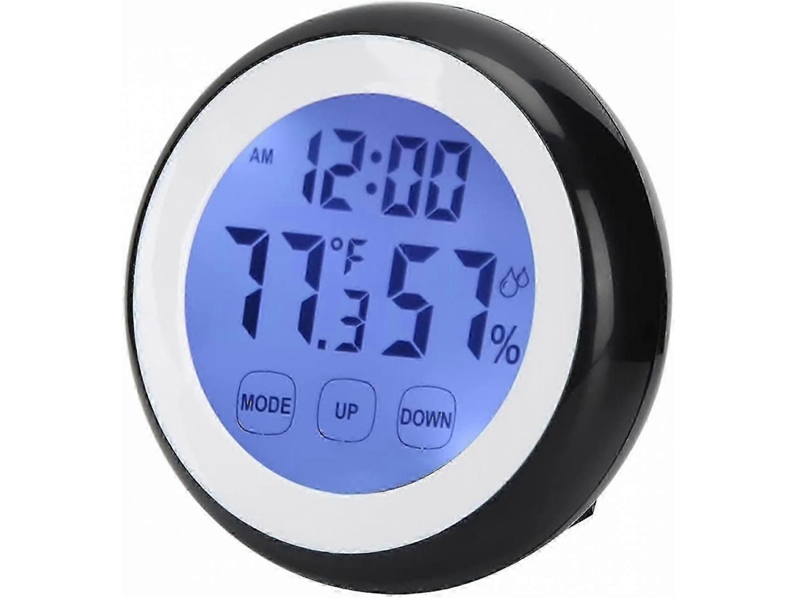 Relógio Eletrônico Shxx, Amplamente Utilizado Em Escritórios Infantis E Salas De Estar. Relógio Multifuncional E Durável, Preto, Modelo A906-2795.