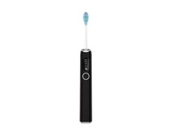 Cepillo de dientes eléctrico oscilante y sónico para adultos, recargable, resistente al agua, con 5 cabezales, color negro. Sfushos
