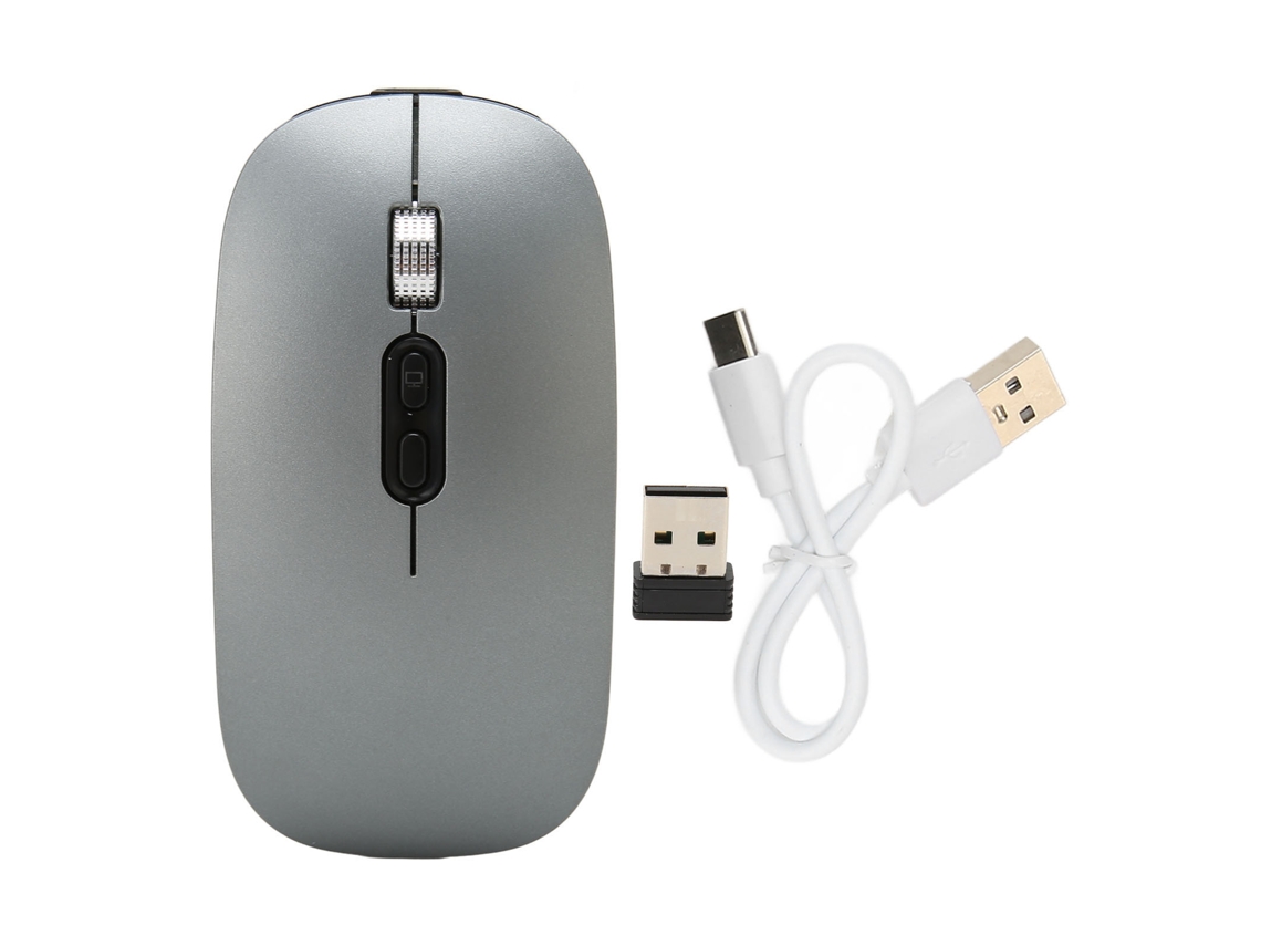 Ratón Inalámbrico Bluetooth Silencioso Recargable
