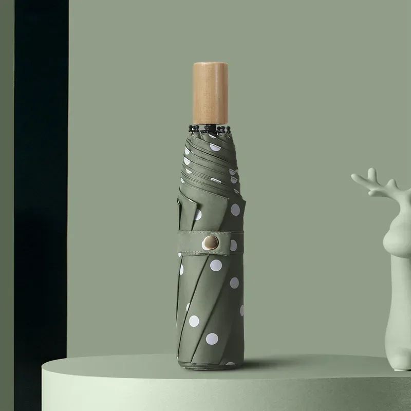 Sombrilla De Sol Para Mujer De Estilo Retro, Negra Con Parte Trasera Adhesiva Para Protección Solar Y Contra Los Rayos Uv, Resistente Al Viento.