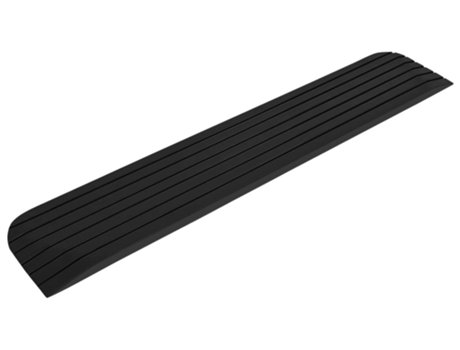 vidaXL Rampa de umbral goma 110x21x2,5 cm