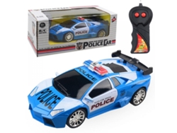 Carro Policial Irace Com Controle Remoto Para Crianças, Com Luzes E Sirene, Recarregável, Para Crianças A Partir De 3 Anos.