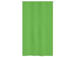 Maison Exclusive - Toldo Pantalla Para Balcón Tela Oxford Verde Claro 140x240 Cm