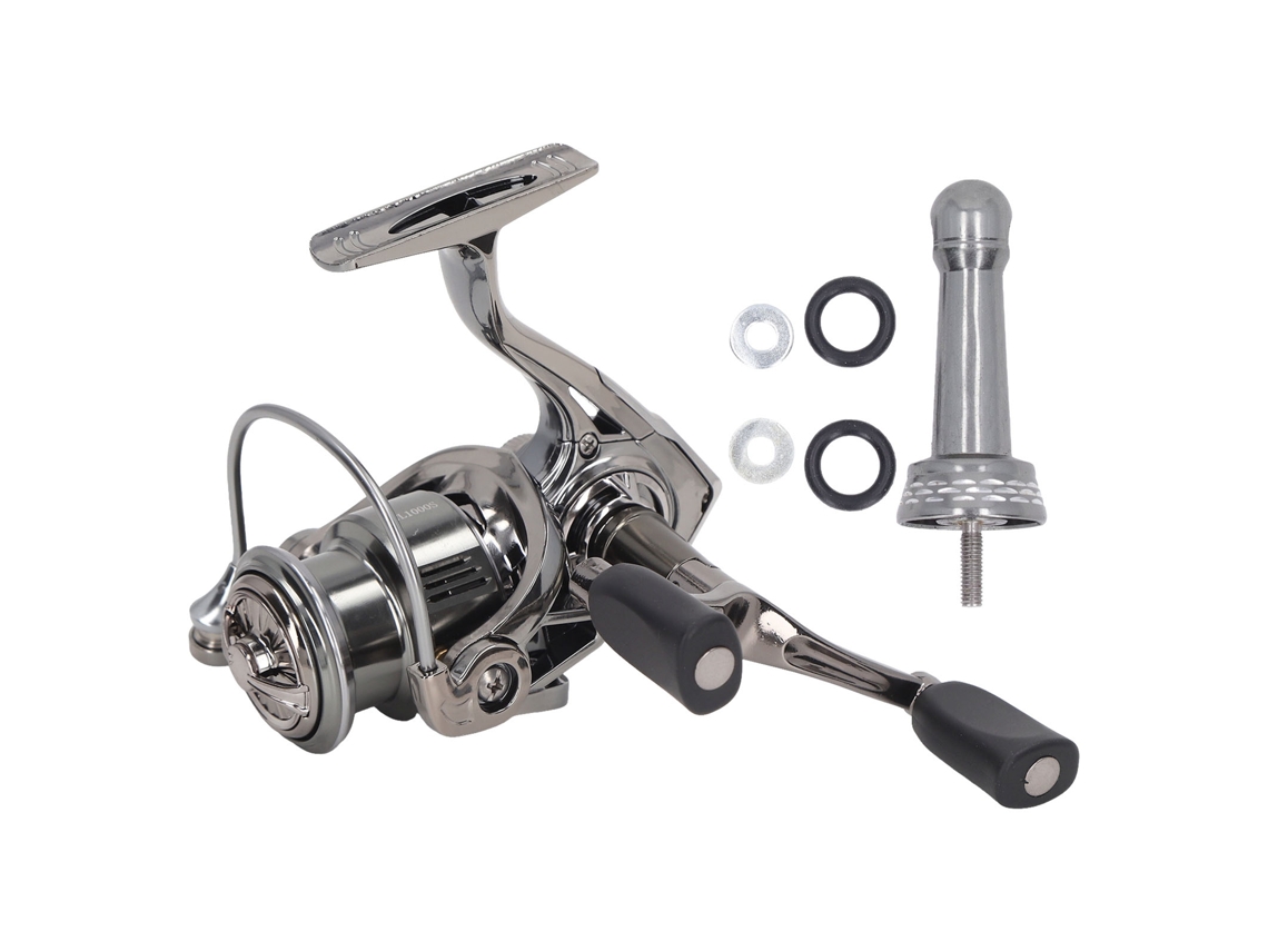 Carrete De Pesca Giratorio Con Brazo Oscilante, 13+1 Rodamientos, Ligero, Duradero Y Kit De Fácil Instalación.