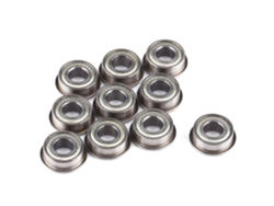 2026velora-10 Piezas Rodamientos De Bola Mini Acero Doble Escudo Con Brida 6*13*5mm F686zz
