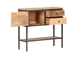 Maison Exclusive - Aparador De Madera De Mango Rugosa 85x30x80 Cm