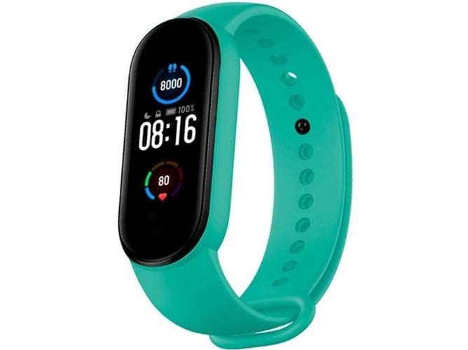 Brazelete Smartwatch COOL Xiaomi Mi Band 5 (Menta)