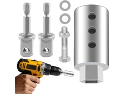 Kit Adaptador De Taladro De Acero Inoxidable Para Gato De Remolque, Broca Incluida.