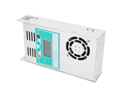 Controlador de carga solar MPPT de 40 A, regulador inteligente para baterías de 12 V/24 V/36 V/48 V con ventilador eléctrico