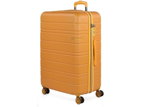 Maleta de Viaje JASLEN Trolley Extensible ABS (Grande - 113 L - Amarillo)