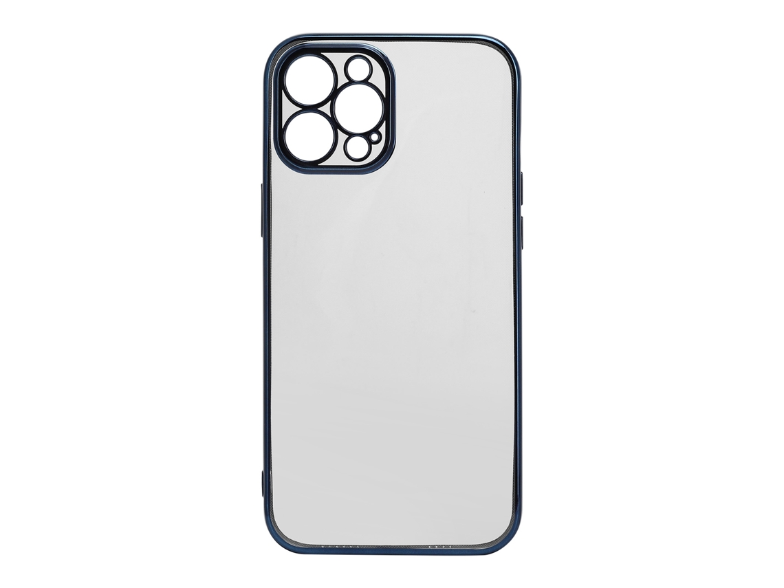 Capa protetora de TPU eletrodepositada para iPhone 12 Pro Max com impressão digital antiaderente.