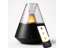 Difusor Negro Ultrasónico 16h C/ Mando Distancia Luces Led Silencioso Aromaterapia