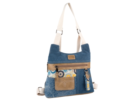 Bolso Mochila Mujer LOIS Carolina azul