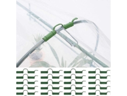 20 Abrazaderas Para Invernadero, Clip Para Tuberías Y Film, Clip De Red De Sombra, 11mm, Material Resistente Y Fácil Uso