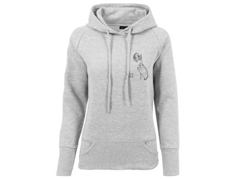 Sweatshirt para Mujer MISTER TEE (M - Gris)