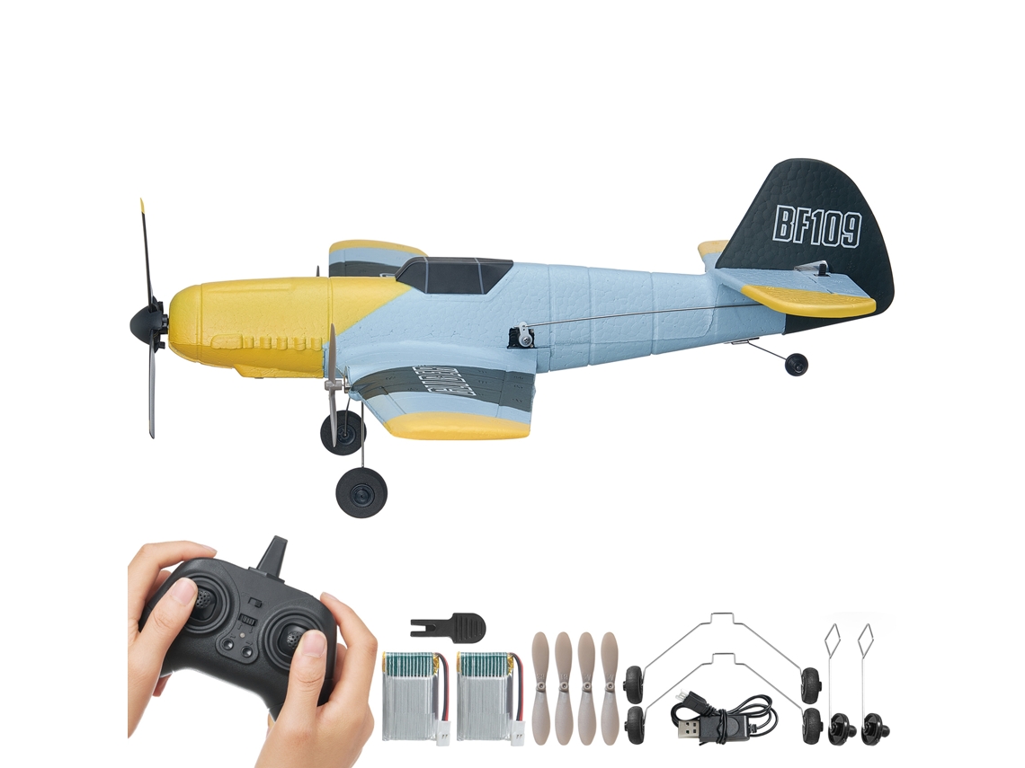 Avión RC Succebuy de la Segunda Guerra Mundial en EPP con control remoto de 2.4 GHz