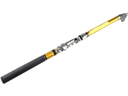 Caña De Pescar, Casting Fibra Vidrio, Tipo Mini, Ligera, Para Pesca Con Señuelos, Anillo Guía Cola Suave, U...