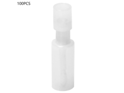 Ycy-100 Conectores Terminal Bala Blancos 24-18awg Conector Macho 0.5