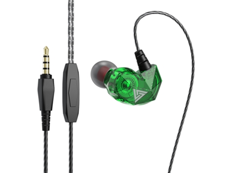 Auriculares con Cable OHPA Microauriculares In Ear Wired Qkz Ak2 Verde