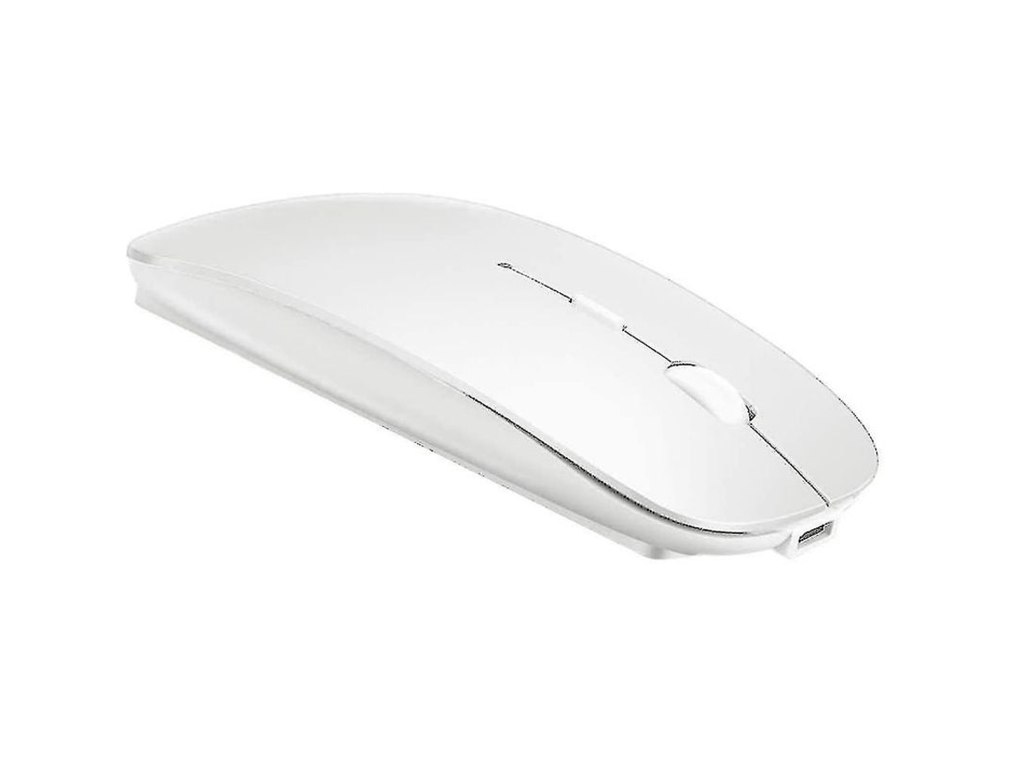 Ratón Inalámbrico Bluetooth Para Macbook Pro/air/ipad/notebook/imac/pc, Color Blanco, 3 Dpi, 800/1200/1600, Recargable, 450 Mah.