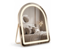 Espejo Rea Glam Gold 40x45 Led