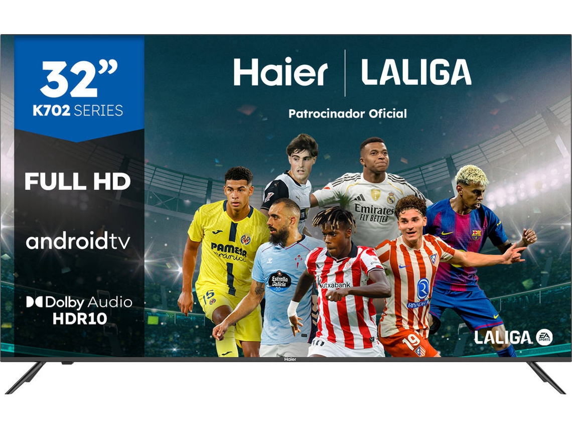 TV HAIER H32K702FG (LED - 32'' - 81 cm - Full HD - Smart TV)