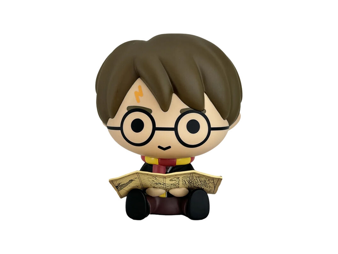 Figura Chibi Harry Potter Con El Mapa Del Merodeador 16 Cm B.active
