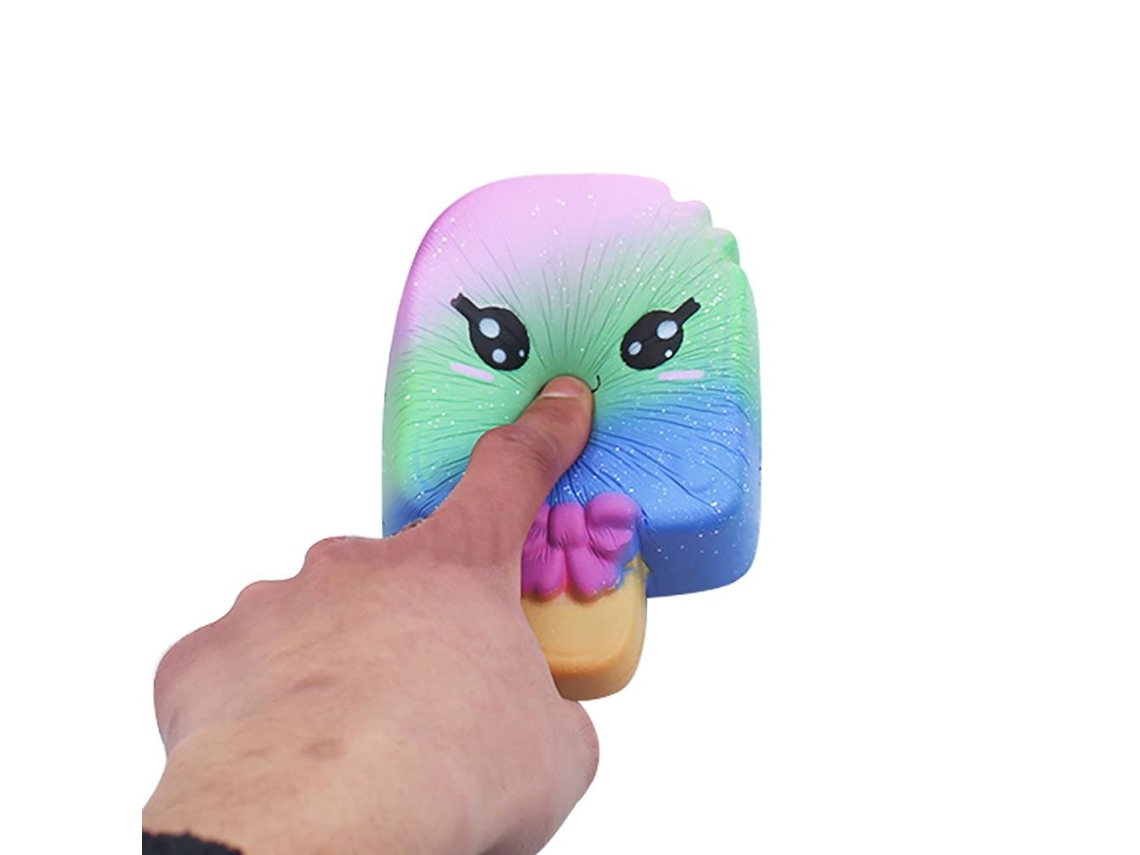 Juguete De Helado Simulado Multicolor De Peluche Anti-estrés Para Niños Y Adultos