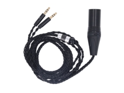 Cable De Repuesto Para Auriculares, 8 Núcleos, Plateado, Xlr De 4 Pines, Compatible Con Ah D600 D7200 T1 T5 T5p, 1,25 M.