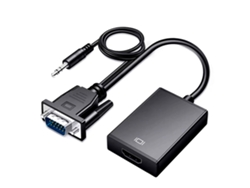 Adaptador Vga A Hd Multimedia Interface Converter, Cable Profesional 1080p Vga Para Pc, Portátil Y Tv