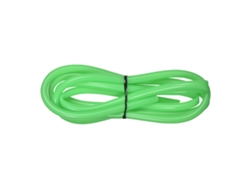Tubo de silicona verde apto para uso alimentario, flexible, 3 mm de diámetro interior x 5 mm de diámetro exterior, 1 m, para bombas, transferencia y procesamiento de alimentos | Sin marca