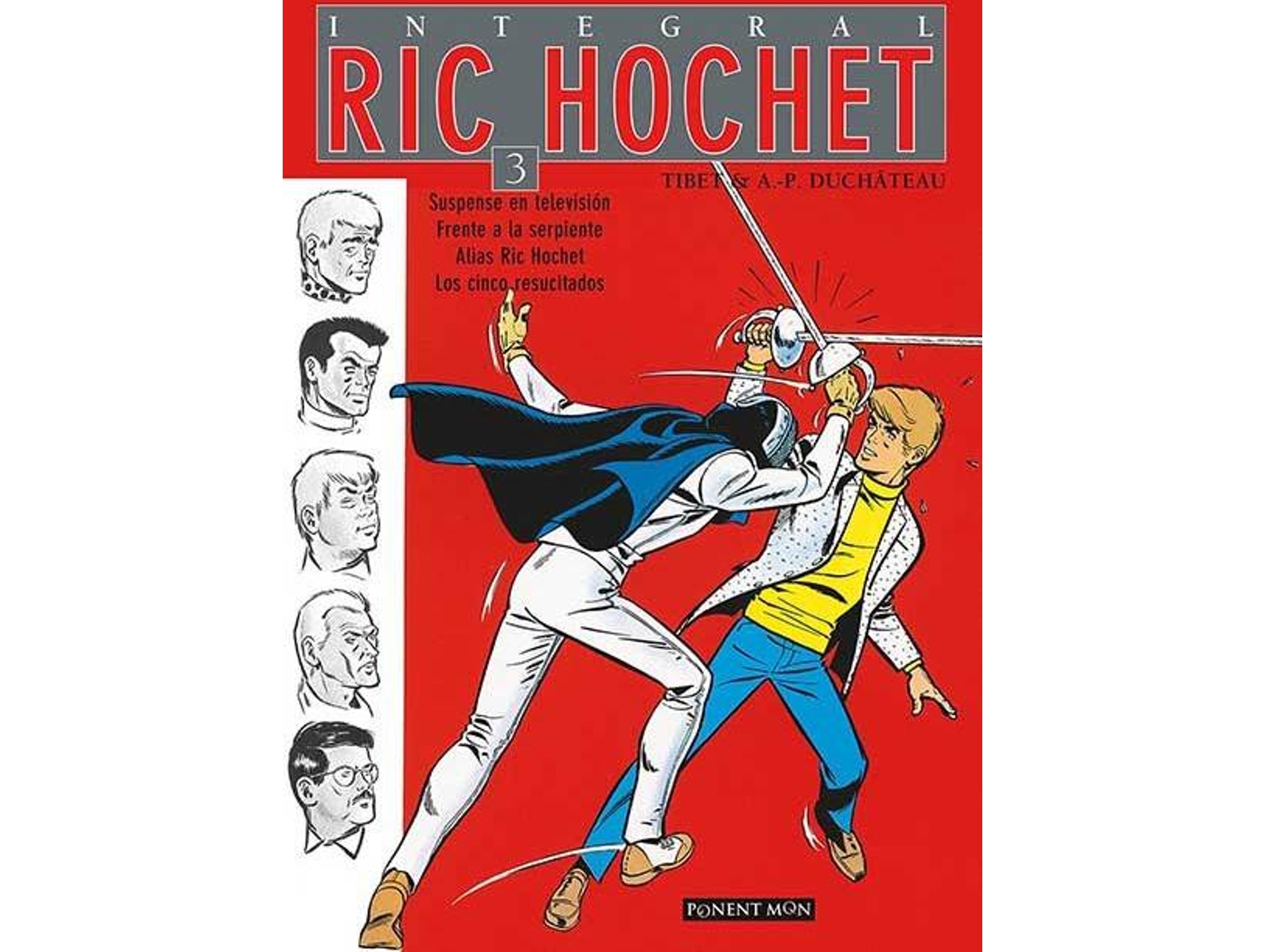 Libro Ric Hochet Integral de Duchateau Tibet (Español)