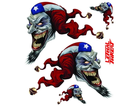 Pegatinas para motos LETHAL THREAT Pr Jester Set Lt Rt