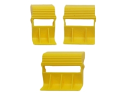 Juego de dispensadores de cinta adhesiva, 3 rollos compactos ideales para manualidades y proyectos de enmascaramiento, fácil de usar GOKOCO