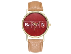 Reloj De Pulsera Unisex Clásico Moderno De Cuarzo Para Parejas, Color Beige, Regalo De Moda