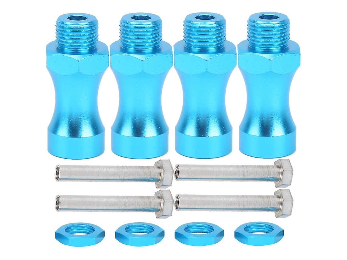 12 piezas 1/10 1/8 RC Car Aleación de aluminio 12 17 mm Adaptador de cubo de rueda Vayotoy