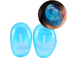 Protectores auditivos para peluqueros, 2 unidades. La funda protectora azul protege las orejeras.