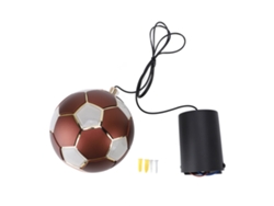 Lámpara colgante LED para techo, ideal para ambientes de fútbol, 100-265V, color marrón cálido.