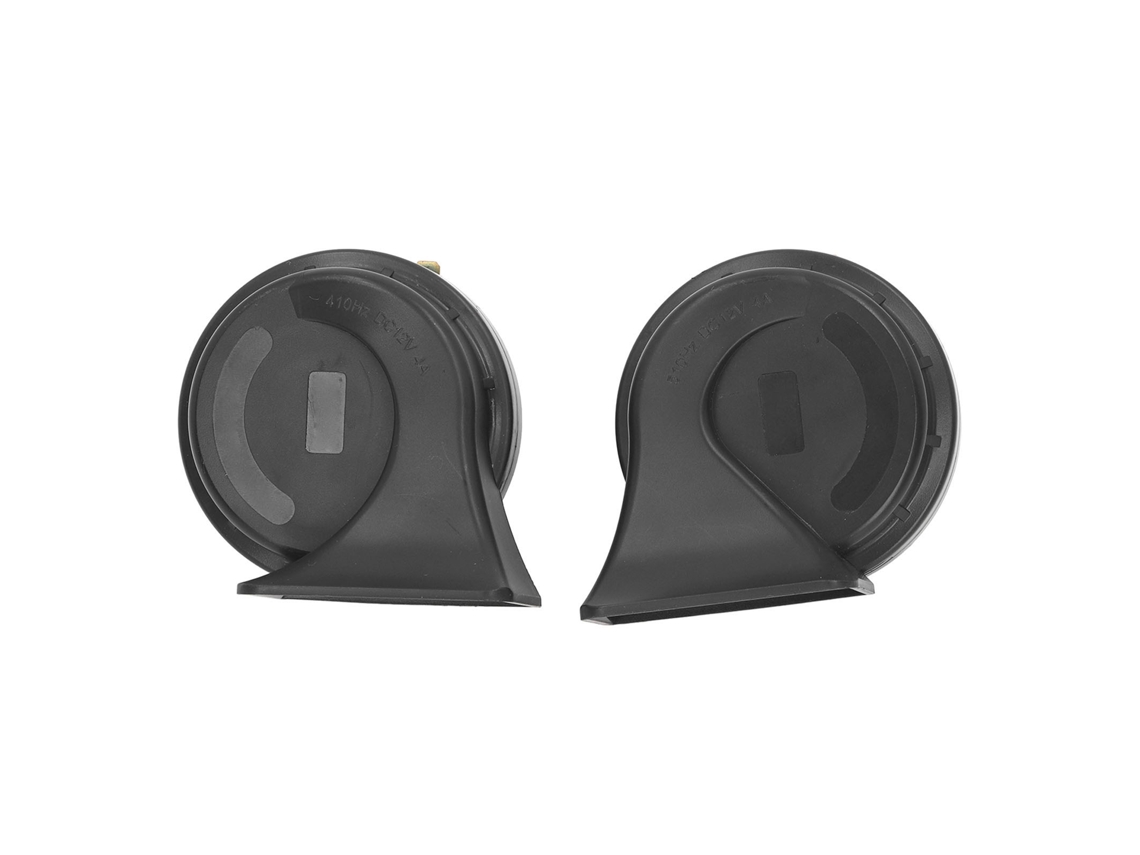 2026as-2 Piezas de bocina para coche 130db Bocina eléctrica doble espiral ultrarresistente e impermeable para motocicleta, camión, barco 12v