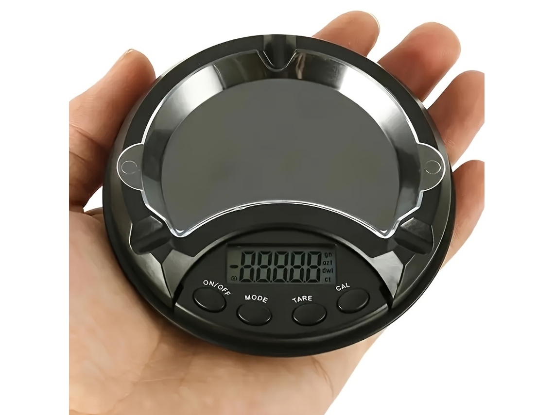 Báscula digital de bolsillo de alta precisión de 500 g/0,1 g, adecuada para joyas de oro en polvo Cuich.
