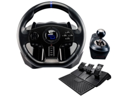 Volante + Pedales + Palanca de Cambios SUPERDRIVE GS 850-X (Multiplataforma - Negro)