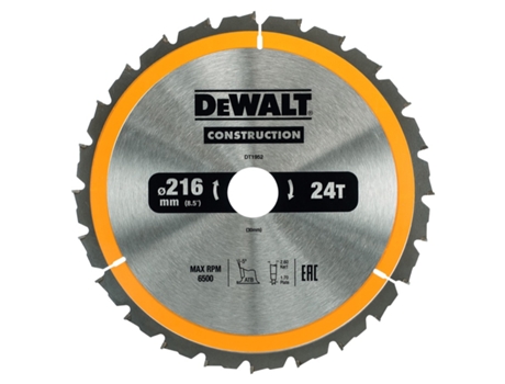 Lámina DEWALT POWER-TOOLS Power-Tools Sierra Circular Estacionaria (236Mm X (30Mmx24D)