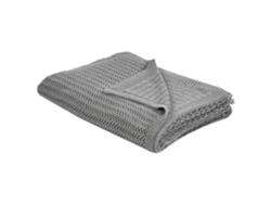 Colcha BELIANI Elegante Cubrecama Ilen Gris (150x200x1)
